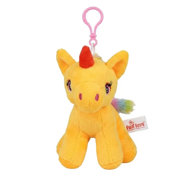 FunToys_Plush_Unicorn_Keychain_And_Plush_Elephant_Keychain_For_Kids_Pack_Of_2