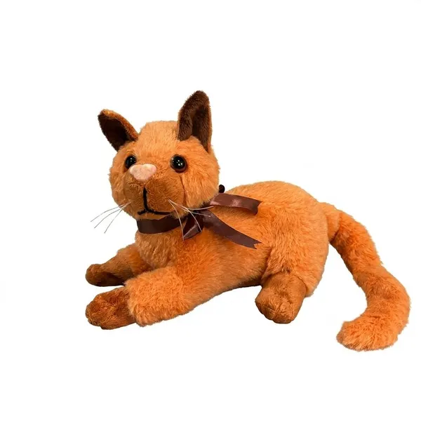 A_delightfully_soft_kitty_plush,_perfect_for_aesthetic_room_decor._Plush_Cat_Toy_14cm