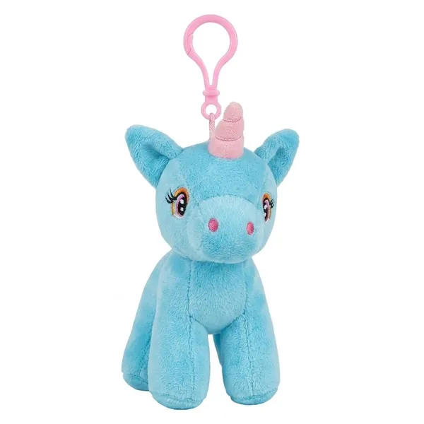 FunToys_Plush_Unicorn_Keychain_And_Plush_Unicorn_Bag_charm_For_Kids_Pack_Of_2