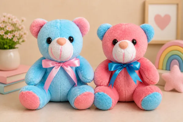 FunToys_Plush_Teddy_Bear_And_Plush_Teddy_Bear_For_Kids_Pack_Of_2