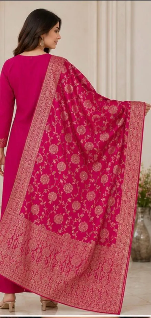 Pink_Silk_Embroidered_Ethnic_Kurti_Set_For_Women