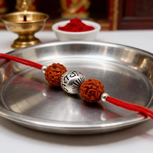 Silvering_Om_Namah_Shivaya_925_silver_bead_&_Rudraksha_Bracelet_Rakhi