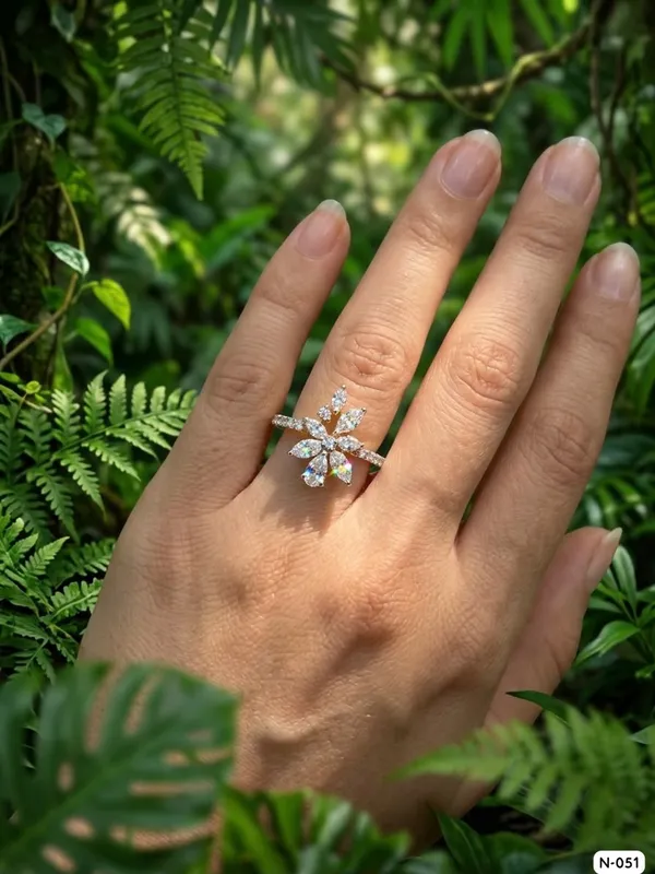 Silvering_Eternal_Blossom_Ring_Authentic_925_Sterling_Silver_•_22_Carat_Gold_Plated_•_5A_Elite_CZ_•_Diamond_Setting
