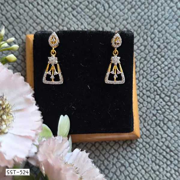 Silvering_Blossom_Earrings_Authentic_925_Sterling_Silver_•_22_Carat_Rodium_Plated_•_5A_Elite_CZ_•_Diamond_Setting
