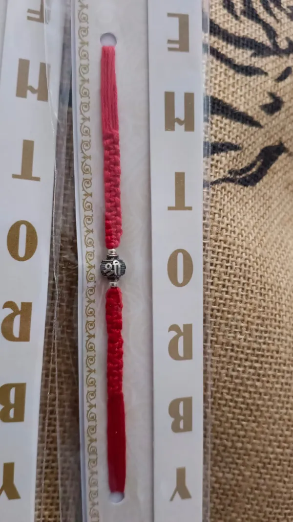 Silvering_Shree_Bead_925_Silver_Bracelet_Rakhi