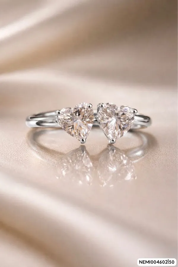 Silvering_Heartbound_Ring•_Authentic_925_Sterling_Silver_•_22_Carat_Gold_Plated_•_5A_Elite_CZ_•_Diamond_Setting
