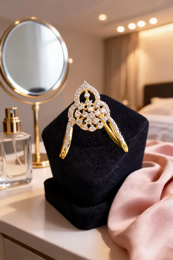 Silvering_Gracevine_Ring_Authentic_925_Sterling_Silver_•_22_Carat_Gold_Plated_•_5A_Elite_CZ_•_Diamond_Setting