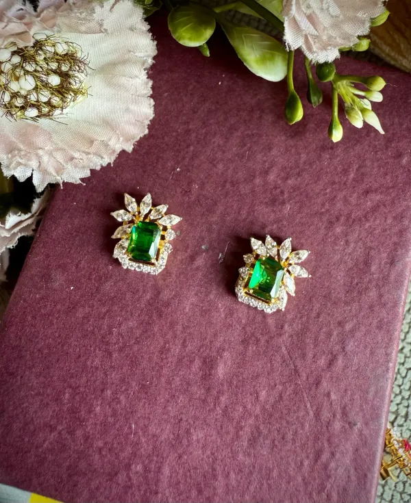 Silvering_Crimson_Bloom_Halo_Earrings_—_Emerald