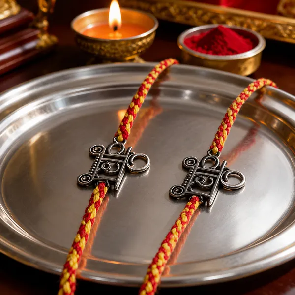 Silvering_Veera_925_Silver_Charm_Thread_Rakhi