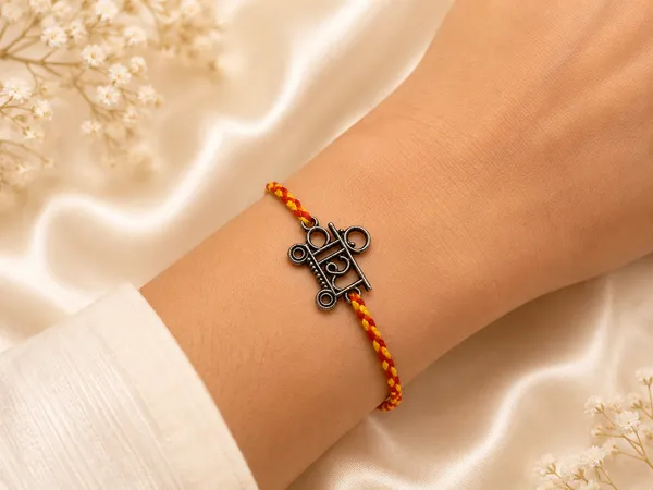Silvering_Veera_925_Silver_Charm_Thread_Rakhi