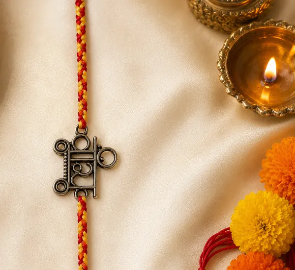 Silvering_Veera_925_Silver_Charm_Thread_Rakhi