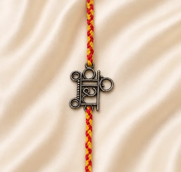 Silvering_Veera_925_Silver_Charm_Thread_Rakhi