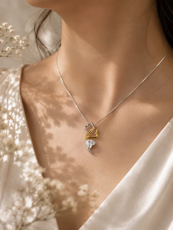 Silvering_Twin_Hearts_Pendant