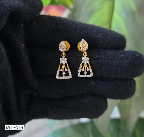 Silvering_Blossom_Earrings_Authentic_925_Sterling_Silver_•_22_Carat_Rodium_Plated_•_5A_Elite_CZ_•_Diamond_Setting