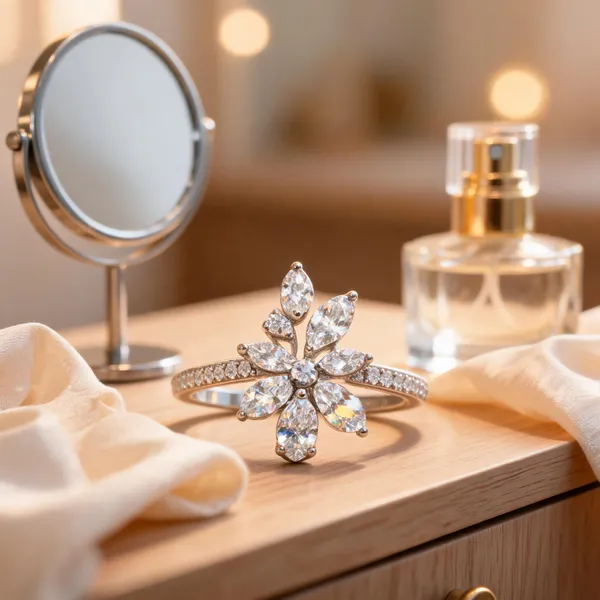 Silvering_Eternal_Blossom_Ring_Authentic_925_Sterling_Silver_•_22_Carat_Gold_Plated_•_5A_Elite_CZ_•_Diamond_Setting