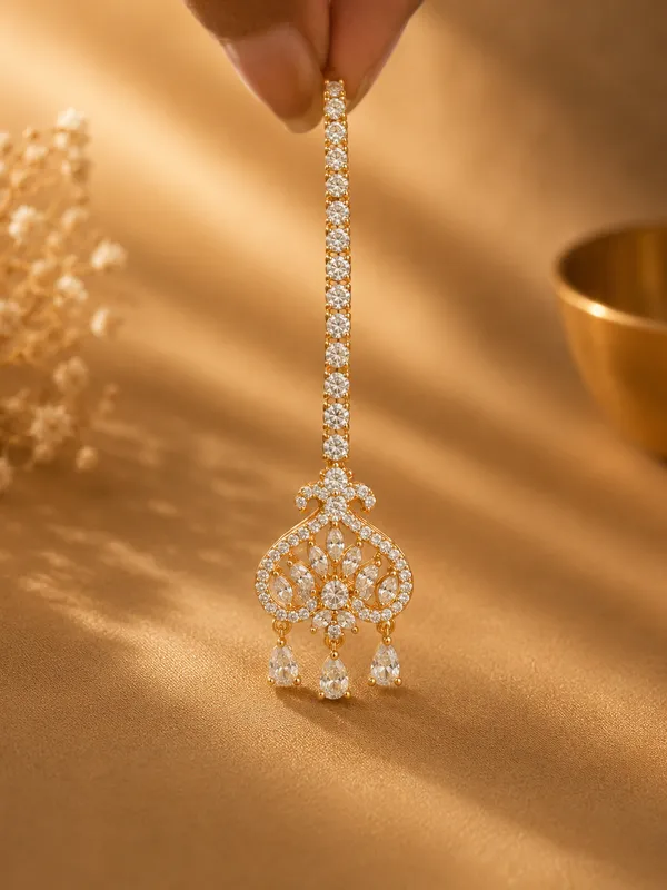 Rose_Gold_Premium_Base_Metal_Brass_Maang_Tikka_For_Women