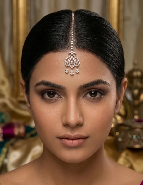 Rose_Gold_Premium_Base_Metal_Brass_Maang_Tikka_For_Women