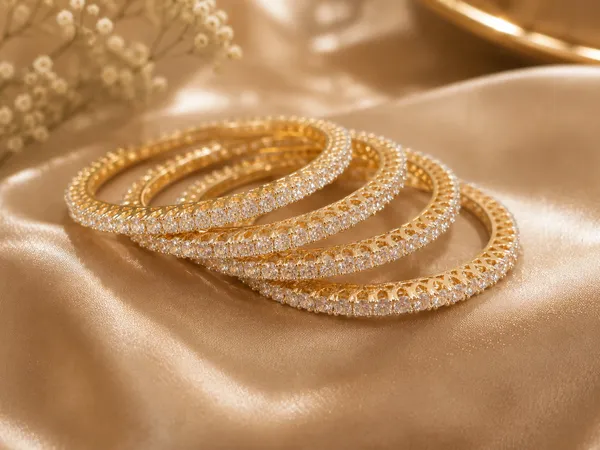 Gold_Tone_Crystal_Multi_Layer_Bangle_Set_for_Women