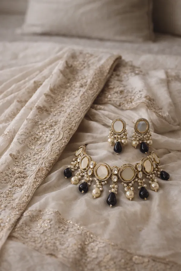 Gold_And_Black_Premium_Brass_Necklace_Set_For_Women