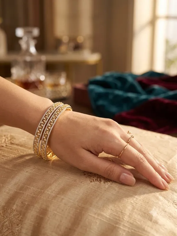 Gold_Tone_Embellished_Bangles_for_Women