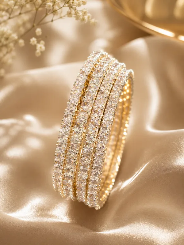 Gold_Tone_Crystal_Multi_Layer_Bangle_Set_for_Women