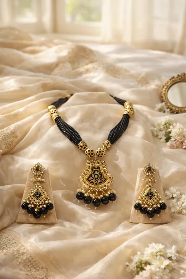 Gold_And_Black_Premium_Brass_Necklace_Set_For_Women