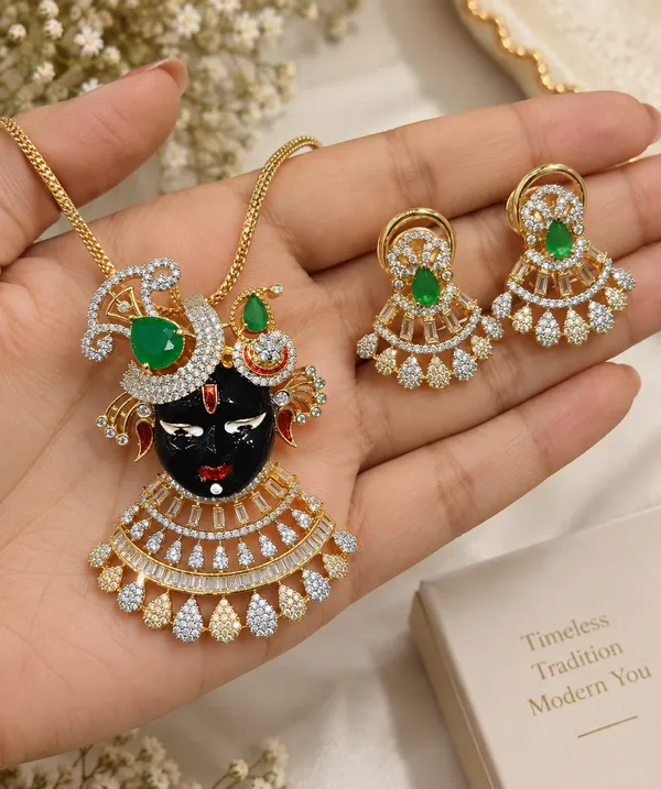 Krishna_Royale_Emerald_Pendant_Set