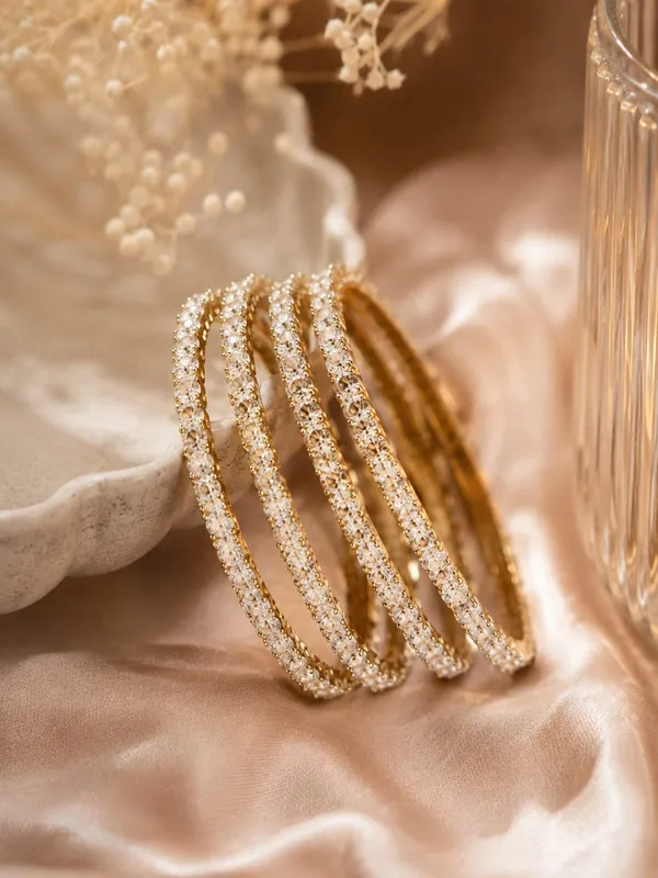 Gold_Tone_Crystal_Multi_Layer_Bangle_Set_for_Women