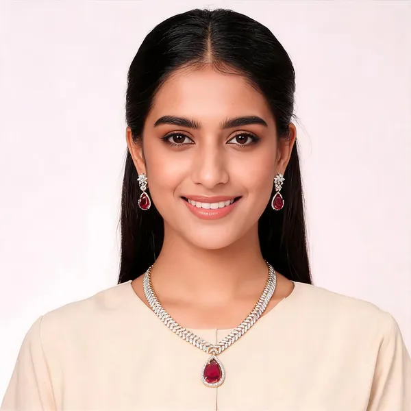 Gold_Premium_Base_Metal_Brass_Necklace_Set_For_Women