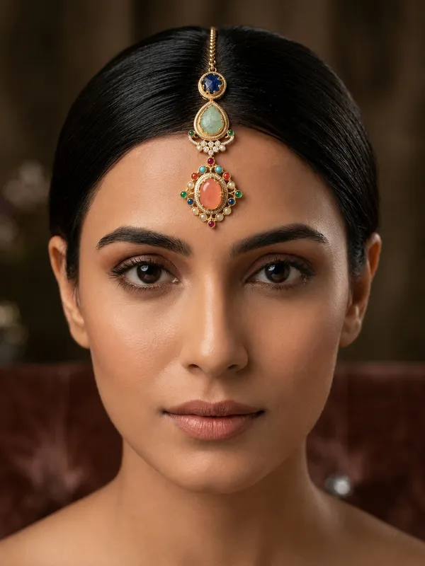 Gold_Premium_Base_Metal_Brass_Mangtika_For_Women