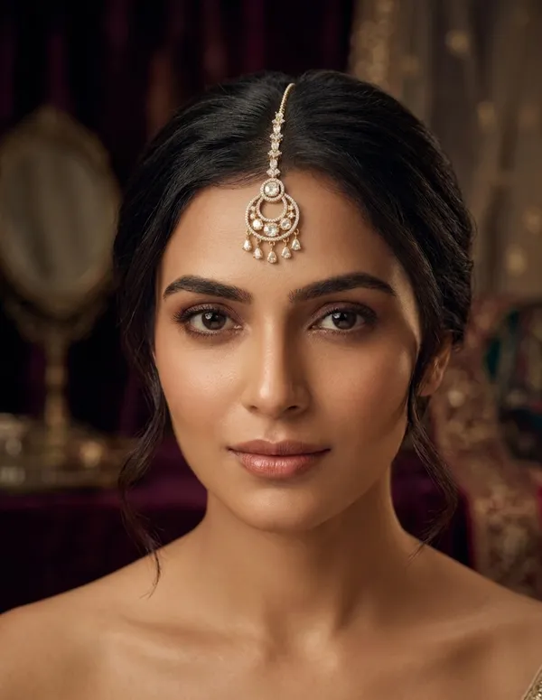 Gold_Premium_Base_Metal_Brass_Maang_Tikka_For_Women
