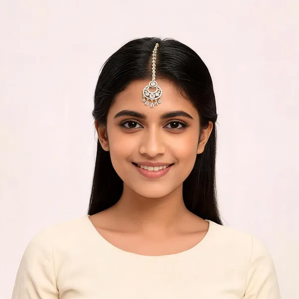 Gold_Premium_Base_Metal_Brass_Maang_Tikka_For_Women