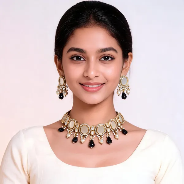 Gold_And_Black_Premium_Brass_Necklace_Set_For_Women