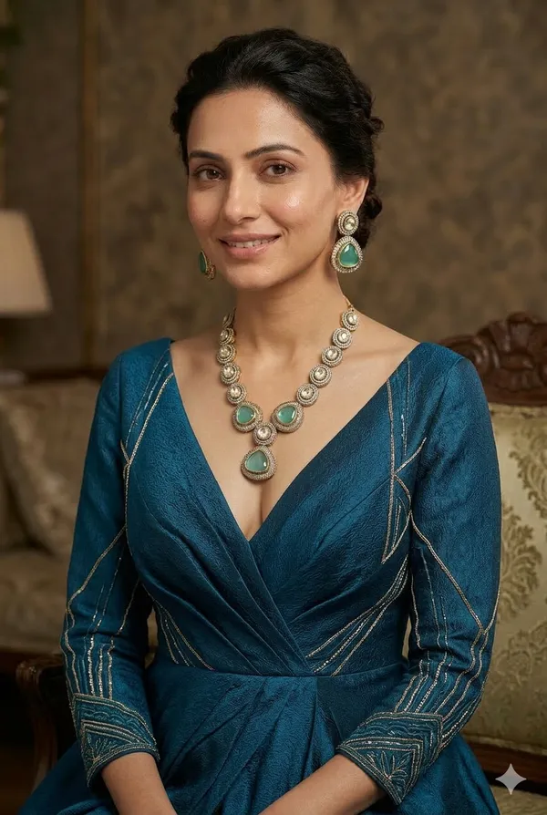 Turquoise_Premium_Brass_Necklace_Set_For_Women