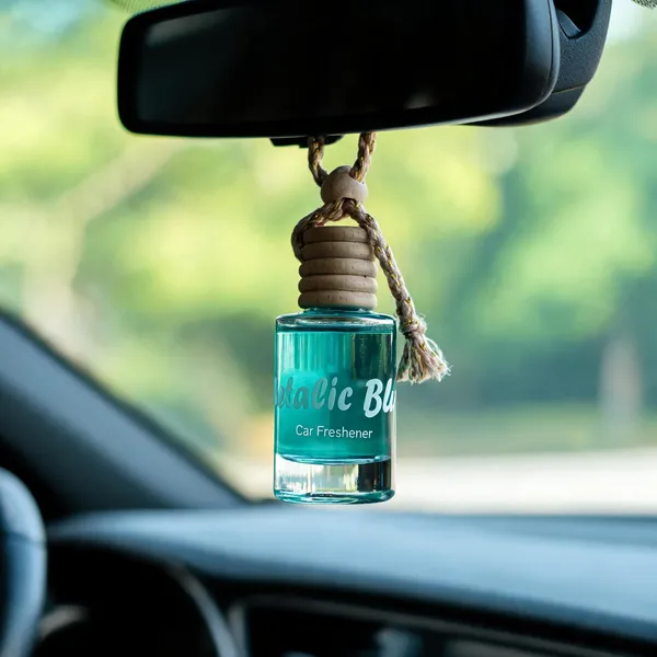 Metallic_Blue_Hanging_Pod_Car_Air_Freshener_10Ml