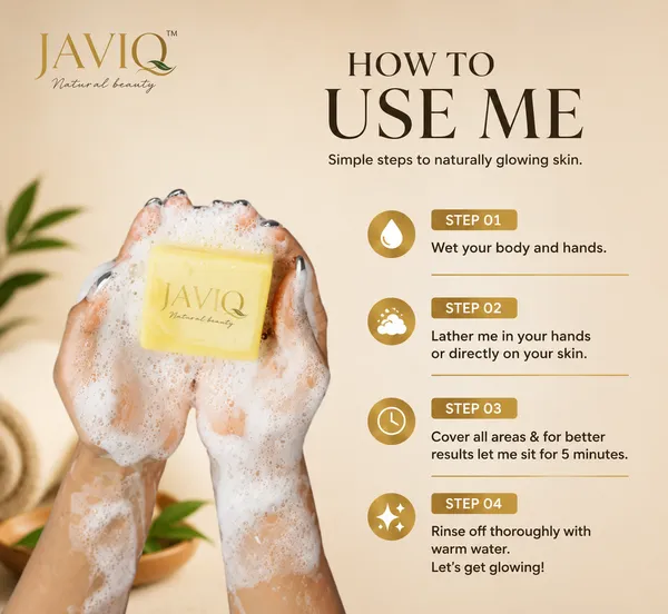 Javiq_Orange_Extract_Vitamin_C_Brightening_Handcrafted_Soap_Pack_Of_3
