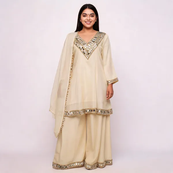 Ivory_Simmer_Silk_Mirror_Embroidered_Kurta_Palazzo_Set_For_Women