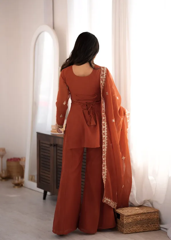 Rust_Embroidered_Ethnic_Suit_Set_for_Women