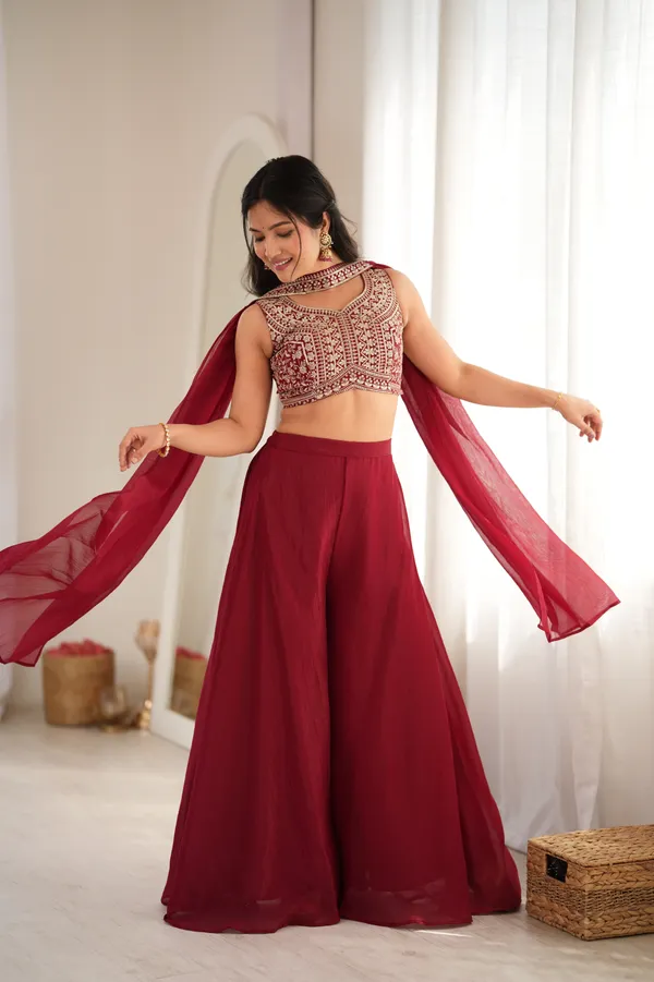 Maroon_Embroidered_Palazzo_Set_for_Women
