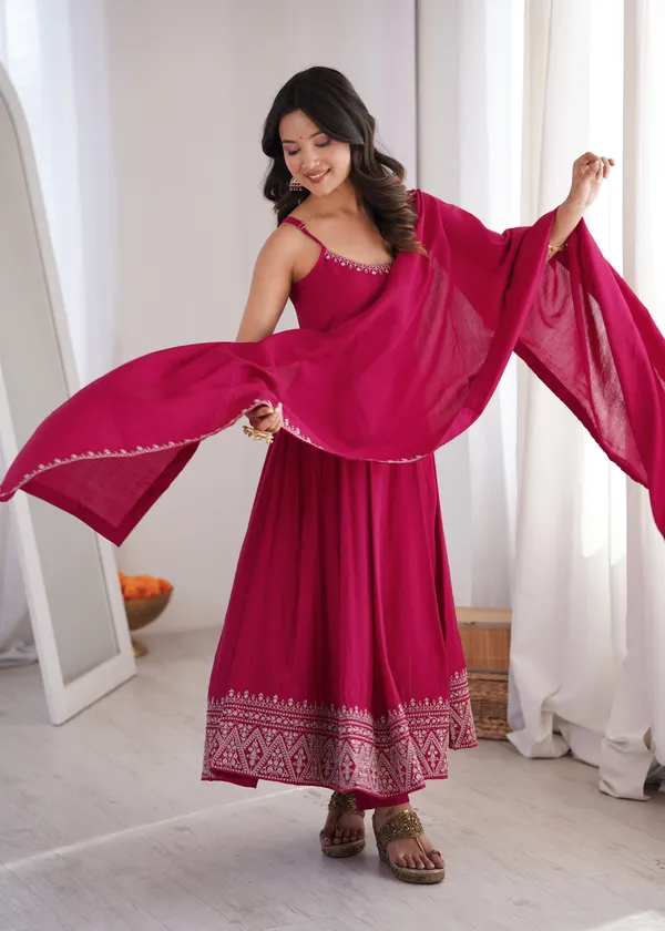 Magenta_Ethnic_Anarkali_Suit_Set_for_Women