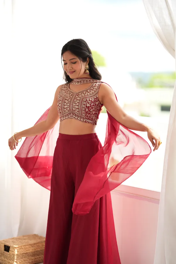 Maroon_Embroidered_Palazzo_Set_for_Women