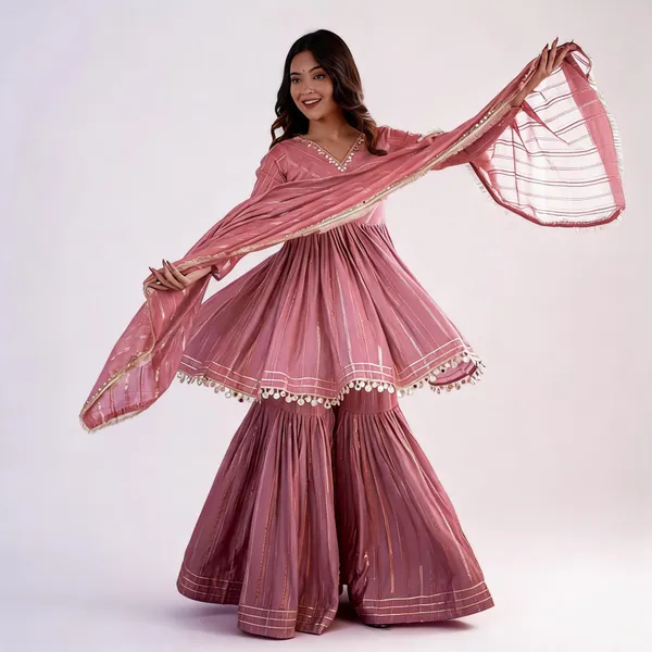 Pink_Gota_Patti_Sharara_Suit_Set_For_Women