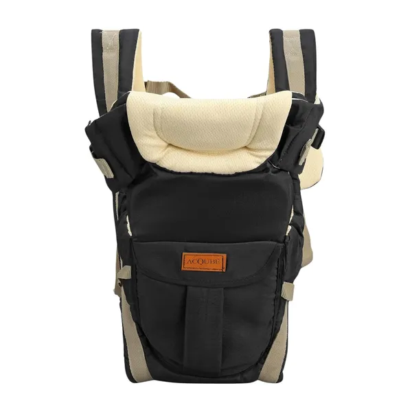 Black_And_Cream_Cotton_4-In-1_Adjustable_Baby_Carrier_For_Baby