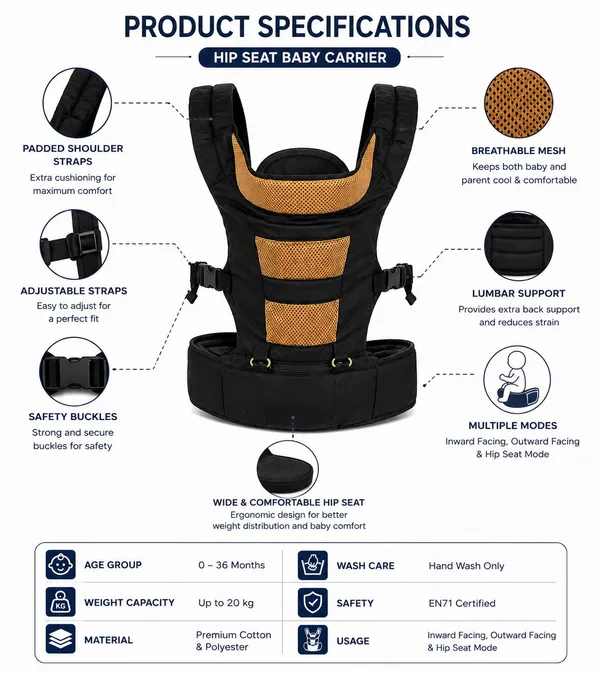 Black_Cotton_Ergonomic_Adjustable_Baby_Carrier_For_Baby