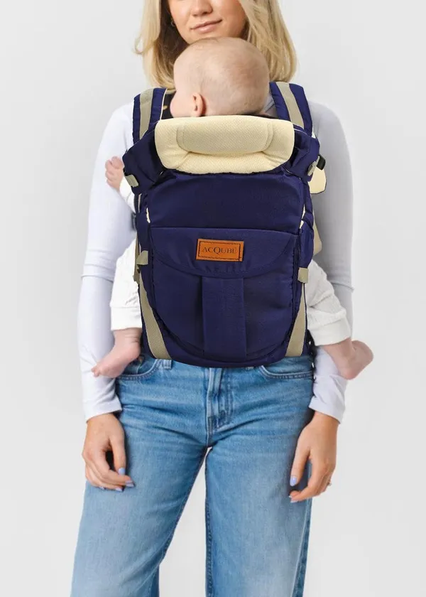 Blue_And_Cream_Cotton_4-In-1_Adjustable_Baby_Carrier_For_Baby