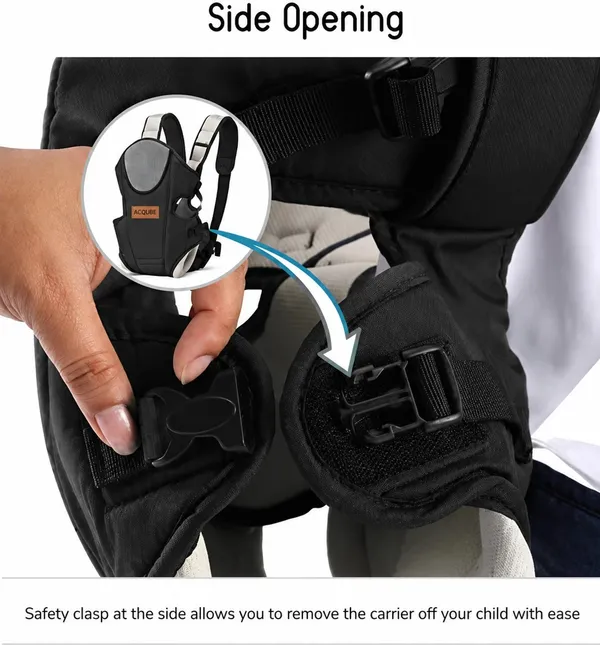 Black_Cotton_Ergonomic_Adjustable_Baby_Carrier_For_Baby