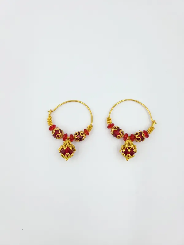 Traditional_Red_Beaded_Brager_Without_Chain