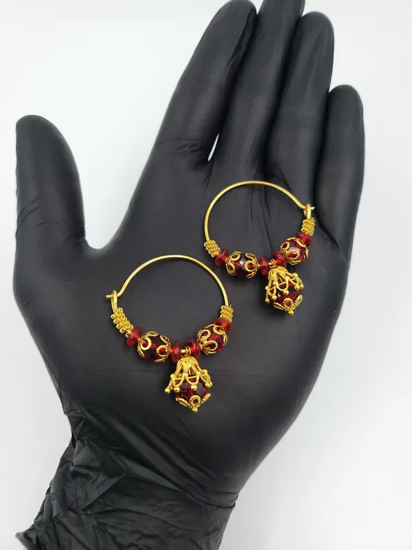 Traditional_Red_Beaded_Brager_Without_Chain