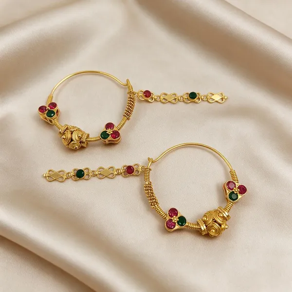 Traditional_Floral_Motif_Brager_With_Chain