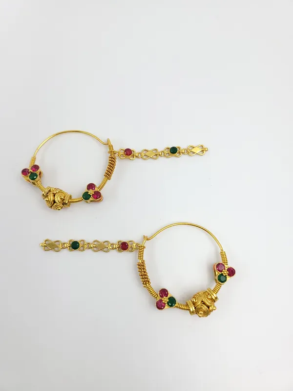 Traditional_Floral_Motif_Brager_With_Chain